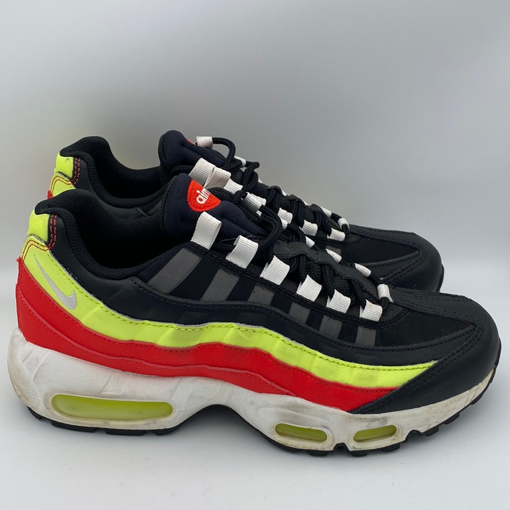 Nike Women’s Air Max 95 'Neon Red' Sneakers Size 8